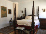 four-poster bed