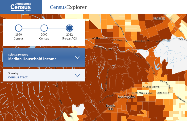 Use The Los Angeles Census Data To Help You Find A Place To Rent | Art ...