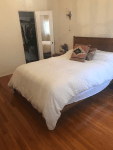 angle across bedroom