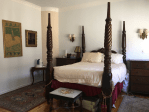four-poster bed